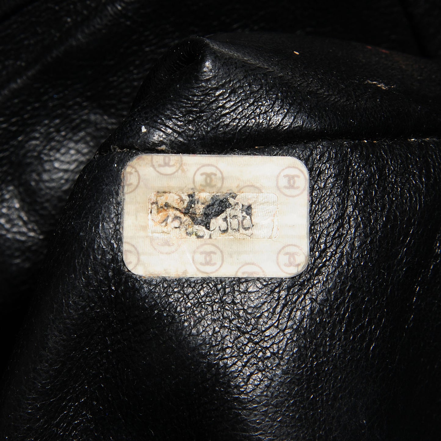 Lambskin Quilted Backpack Black
