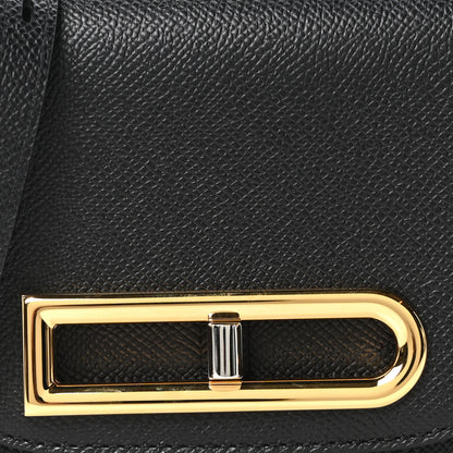 Delvaux Alpina Calfskin Toy Lingot Crossbody Black 8 of 11