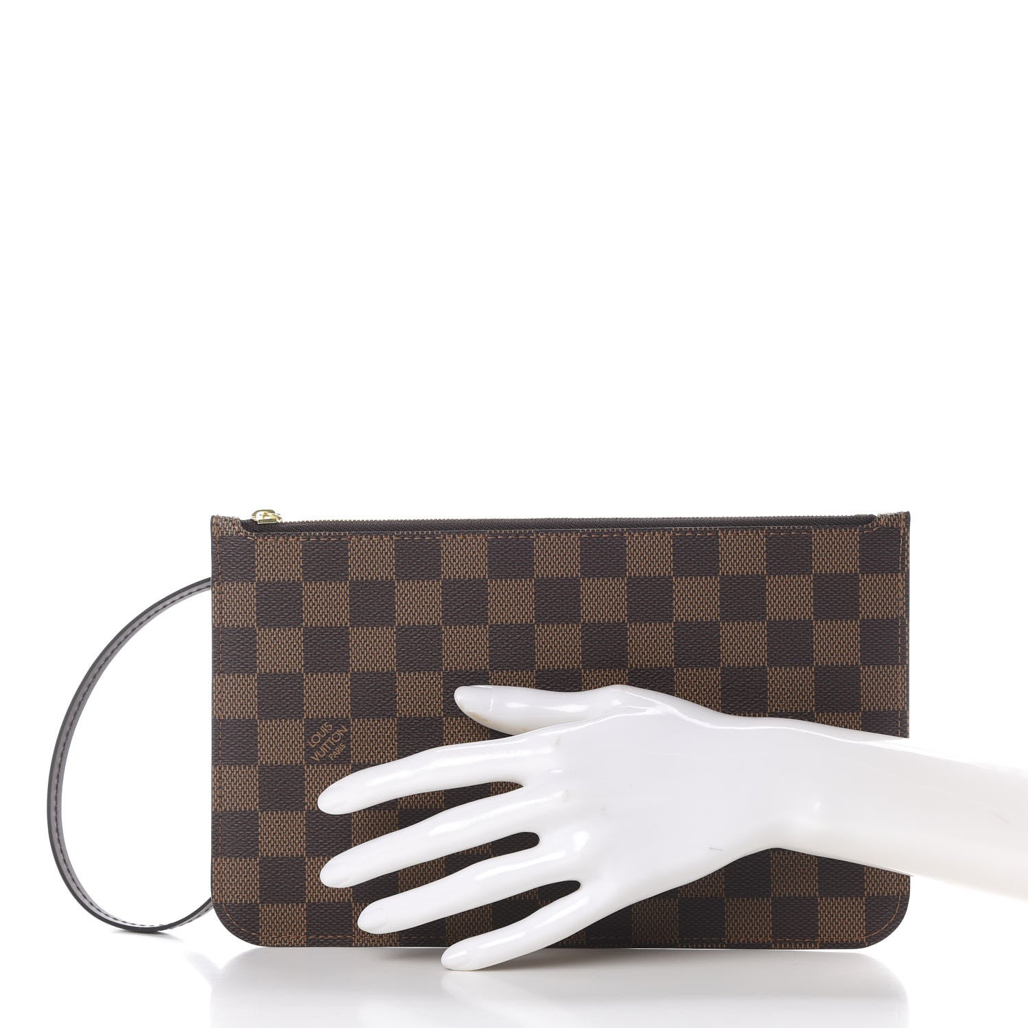 Louis Vuitton Damier Ebene Neverfull MM GM Pochette 2 of 10