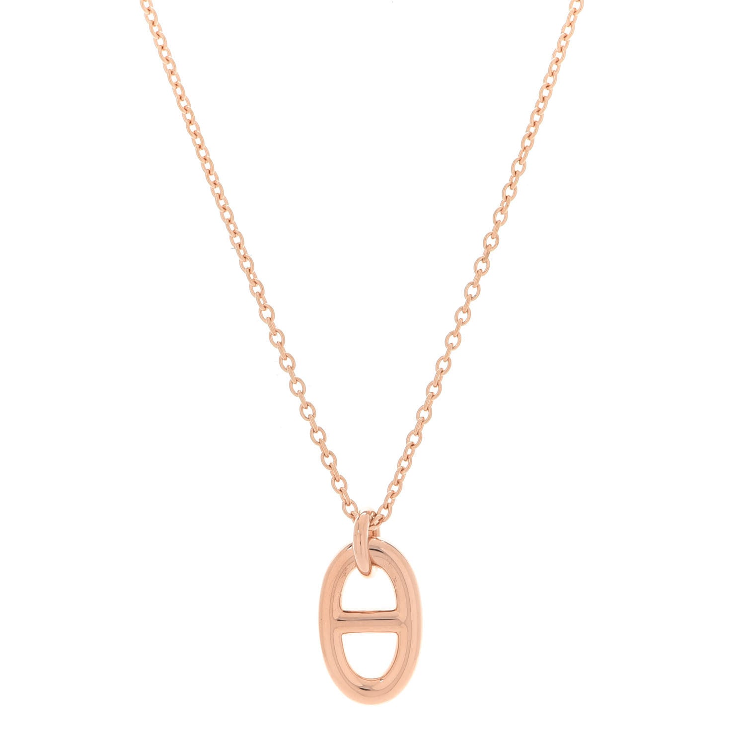 Hermes 18K Rose Gold PM Farandole Pendant Necklace 4 of 7