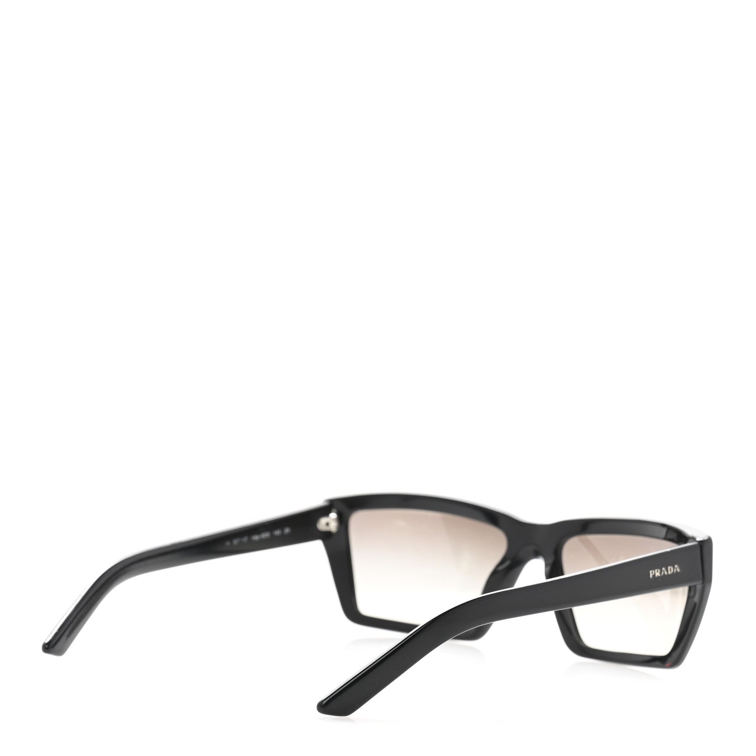 Prada Disguise Sunglasses SPR 04V Black 4 of 9