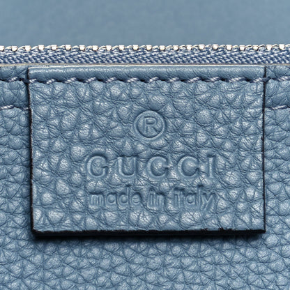 Gucci Soft Grained Calfskin Large Jackie Hobo Light Blue 5 of 10