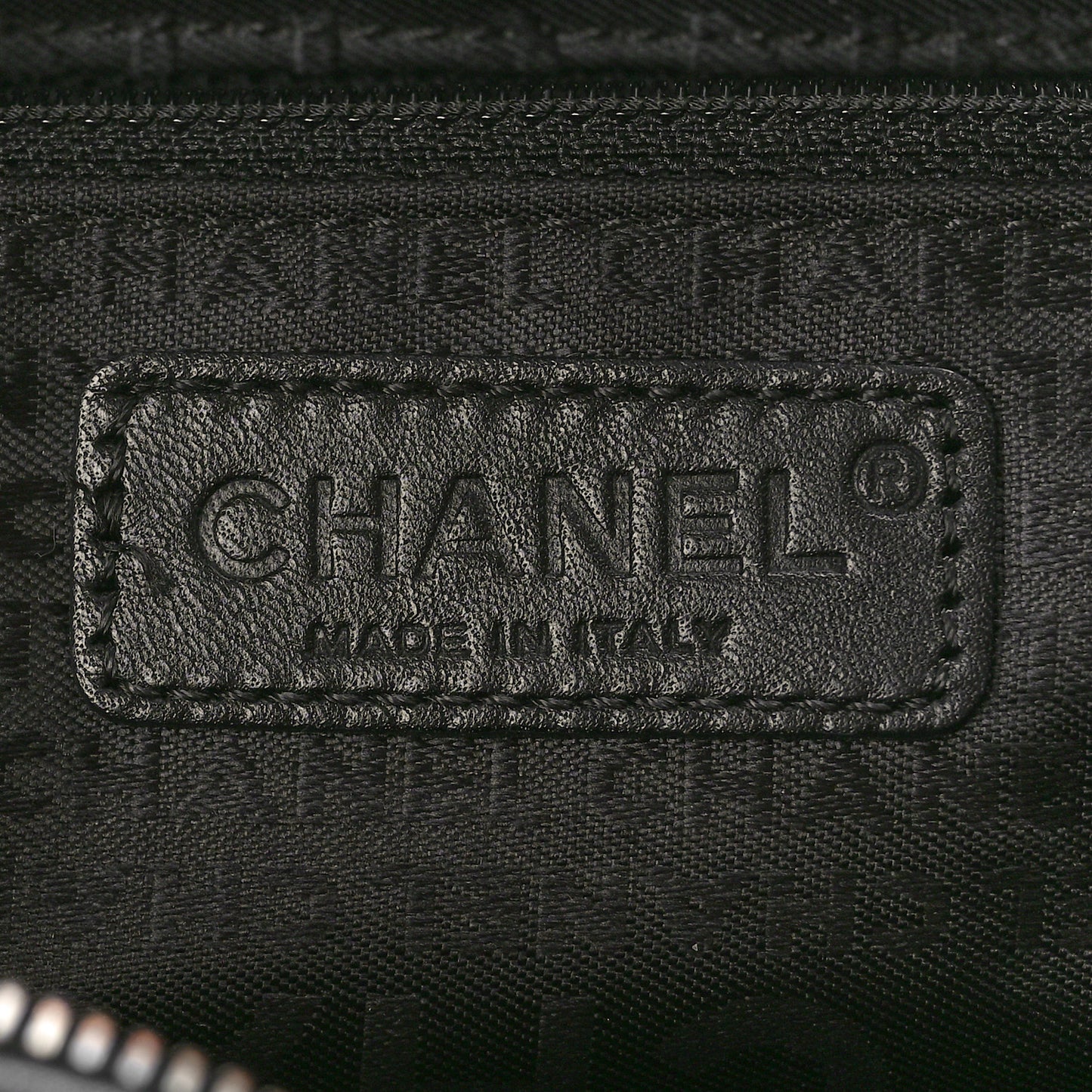 Lambskin Pony Hair Tote Black