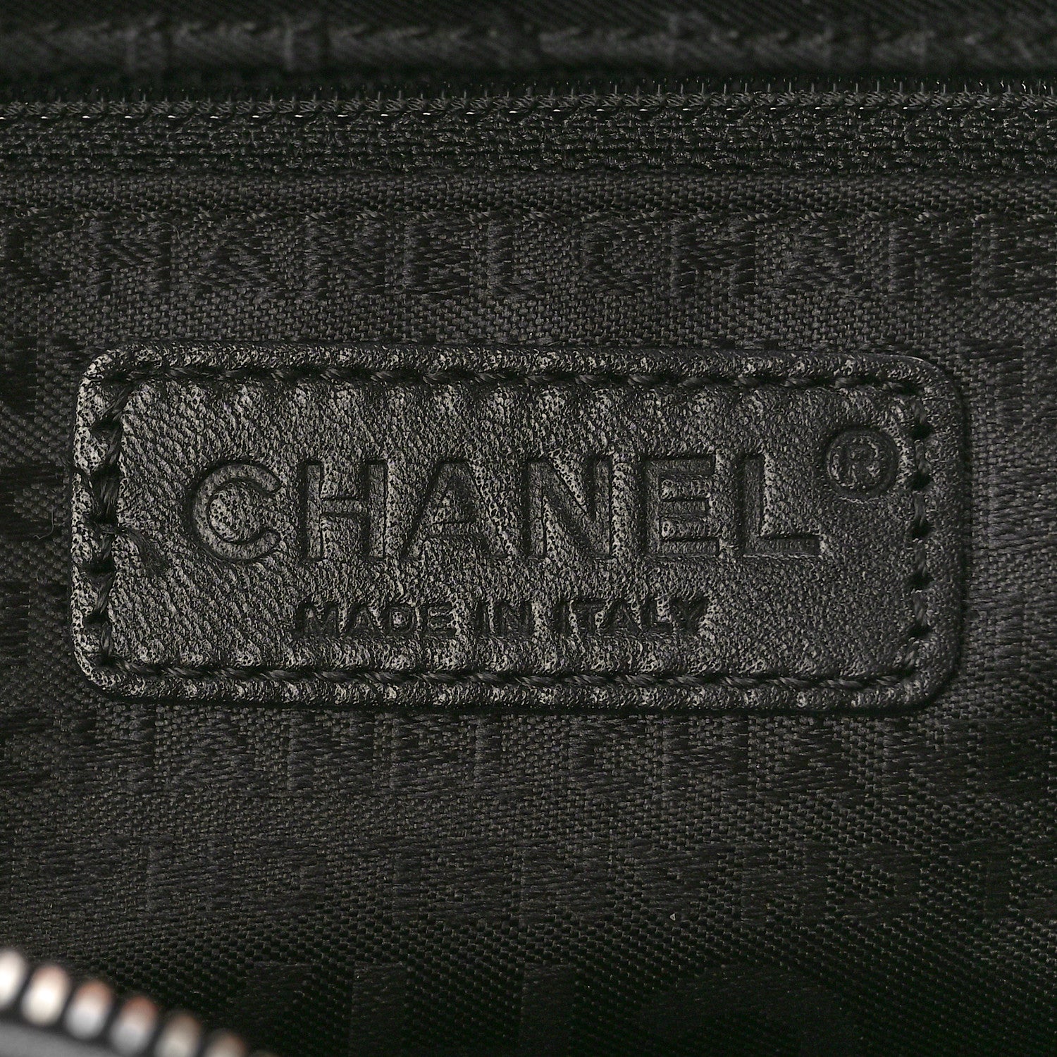 Chanel Lambskin Pony Hair Tote Black 6 of 11