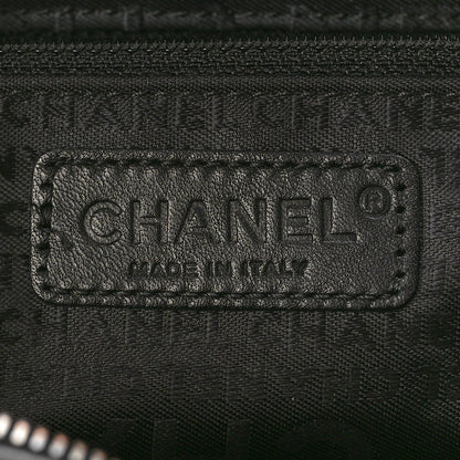 Chanel Lambskin Pony Hair Tote Black 6 of 11
