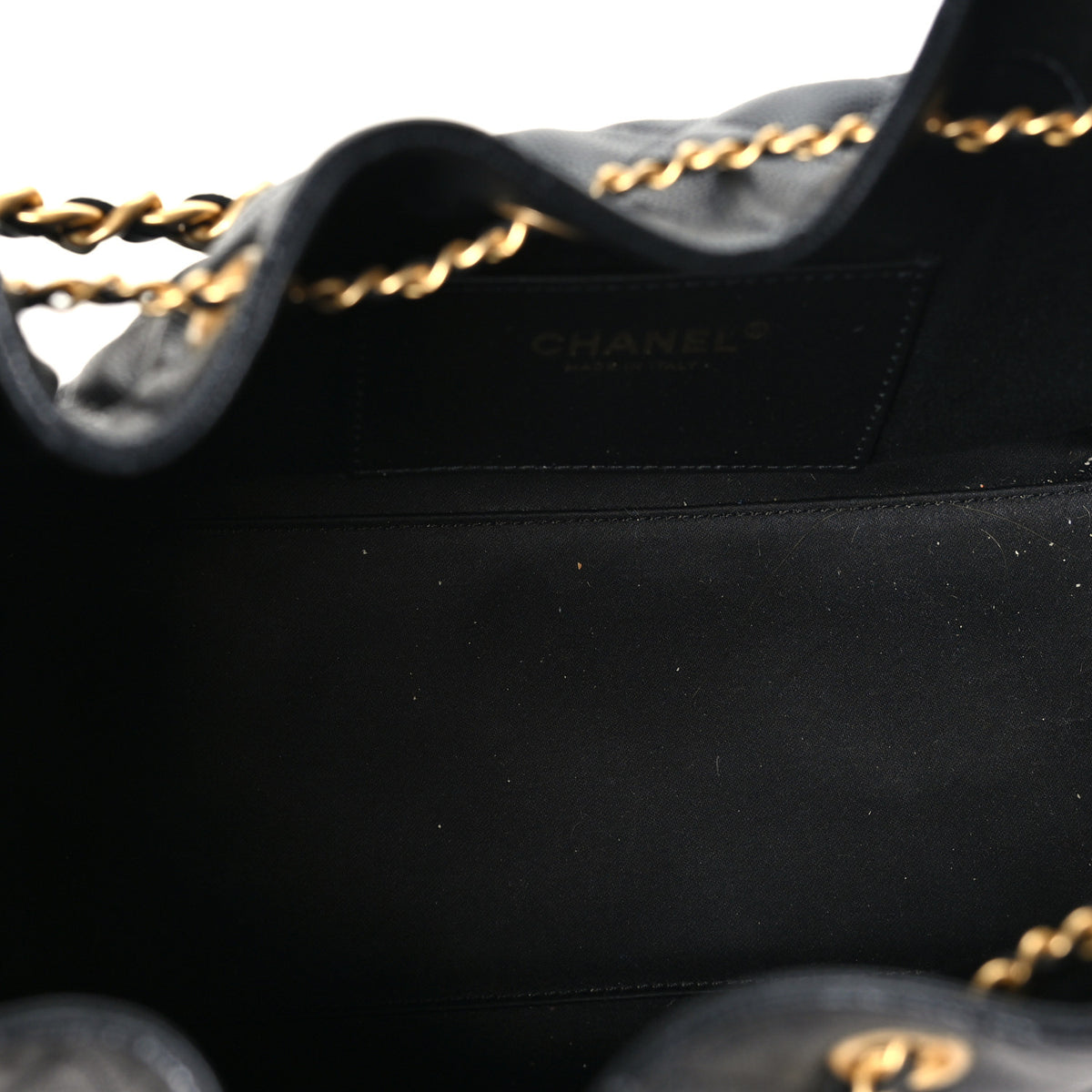 Caviar Quilted Small Chanel 25 Handbag Black