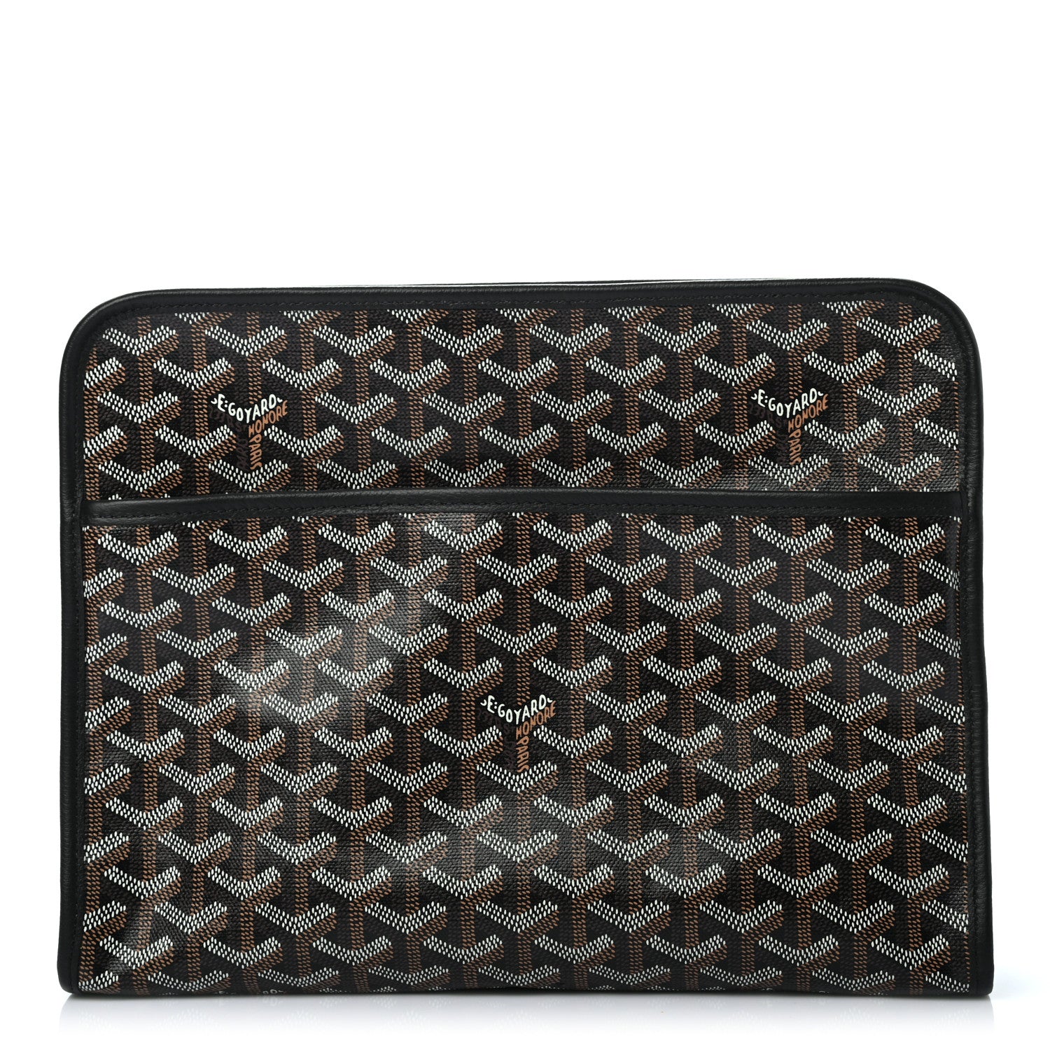 Goyard Goyardine Jouvence GM Toiletry Pouch Black 1 of 7