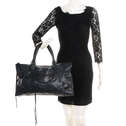 Balenciaga Agneau Work Dark Night 2 of 11