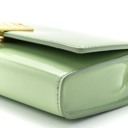 Givenchy Shiny Calfskin 4G Wallet on Chain Pistachio 11 of 11