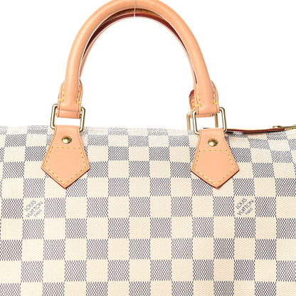Louis Vuitton Damier Azur Speedy 30 12 of 12