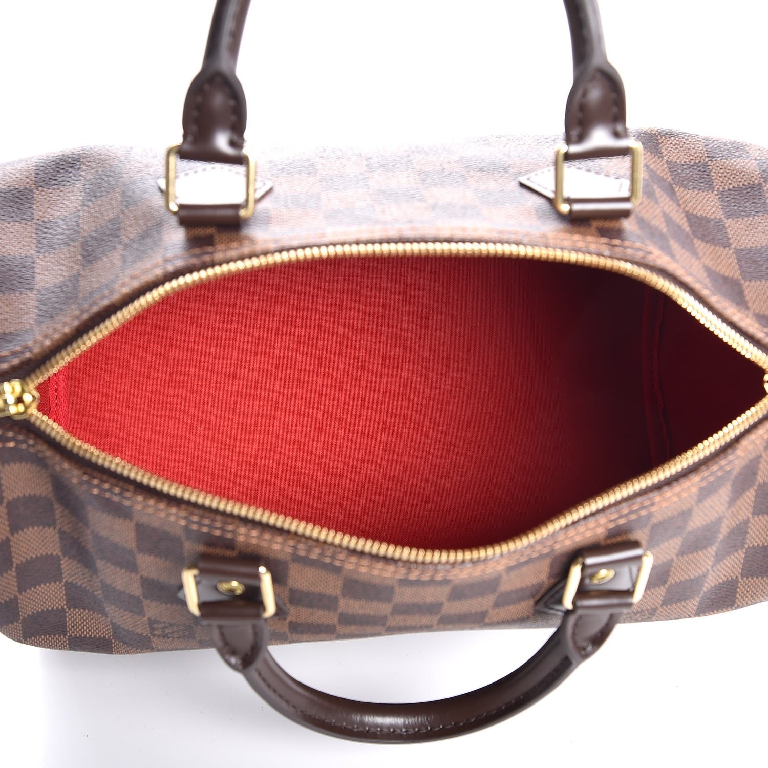 Louis Vuitton Damier Ebene Speedy Bandouliere 30 6 of 7