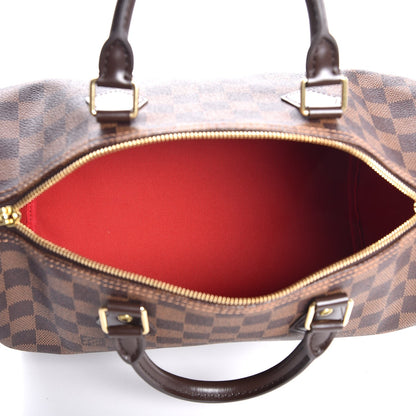 Louis Vuitton Damier Ebene Speedy Bandouliere 30 6 of 7