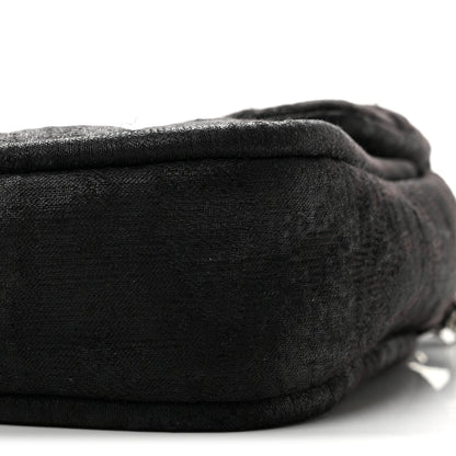 Chanel Coated Canvas Quilted Le Marais Flap Black 10 of 14