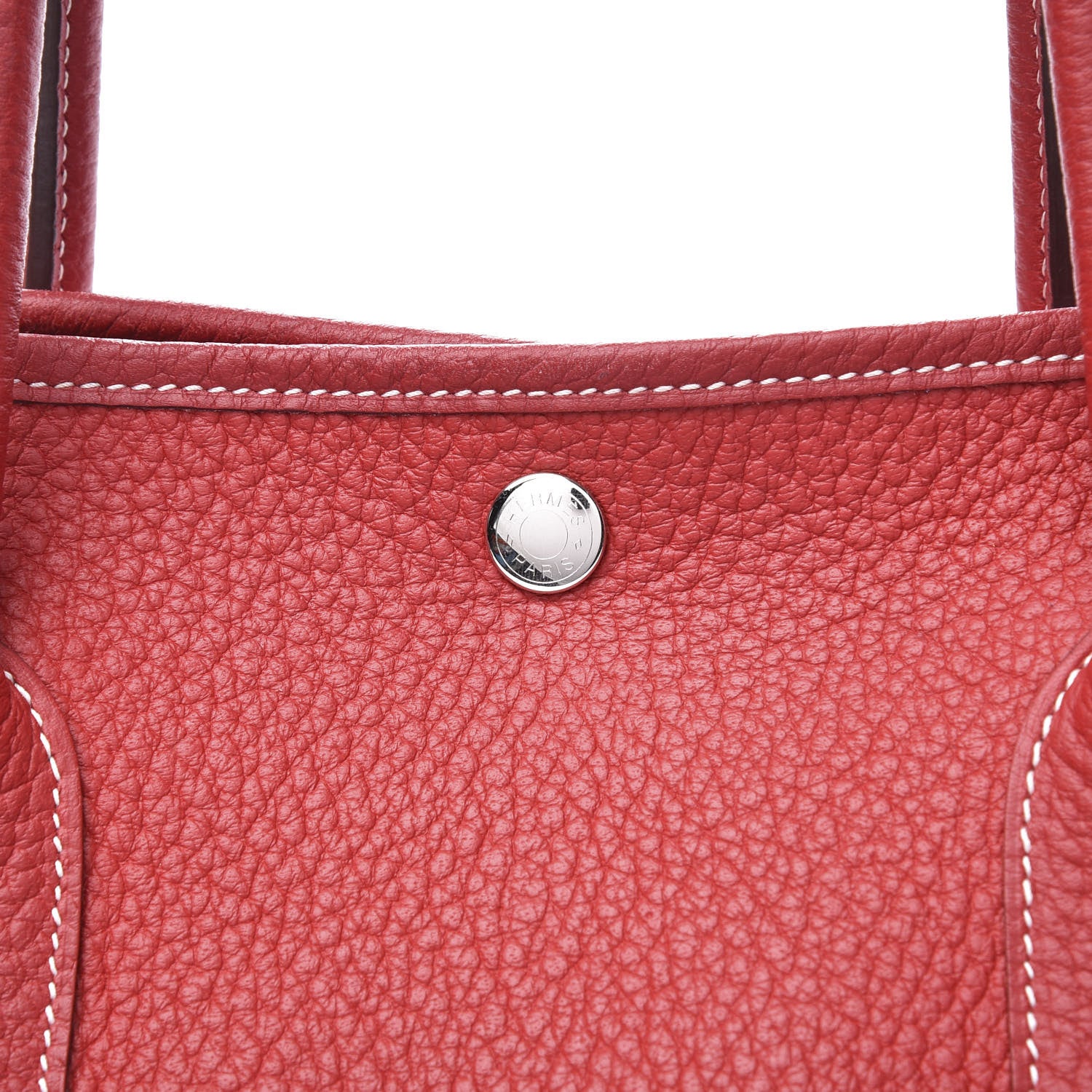 Hermes Vache Country Garden Party 36 MM Rouge Casaque 12 of 13