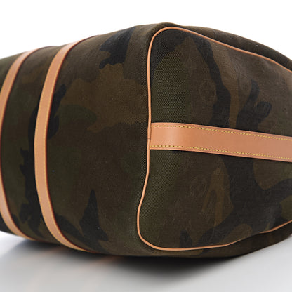 Louis Vuitton X SUPREME Monogram Camouflage Keepall Bandouliere 45 8 of 8