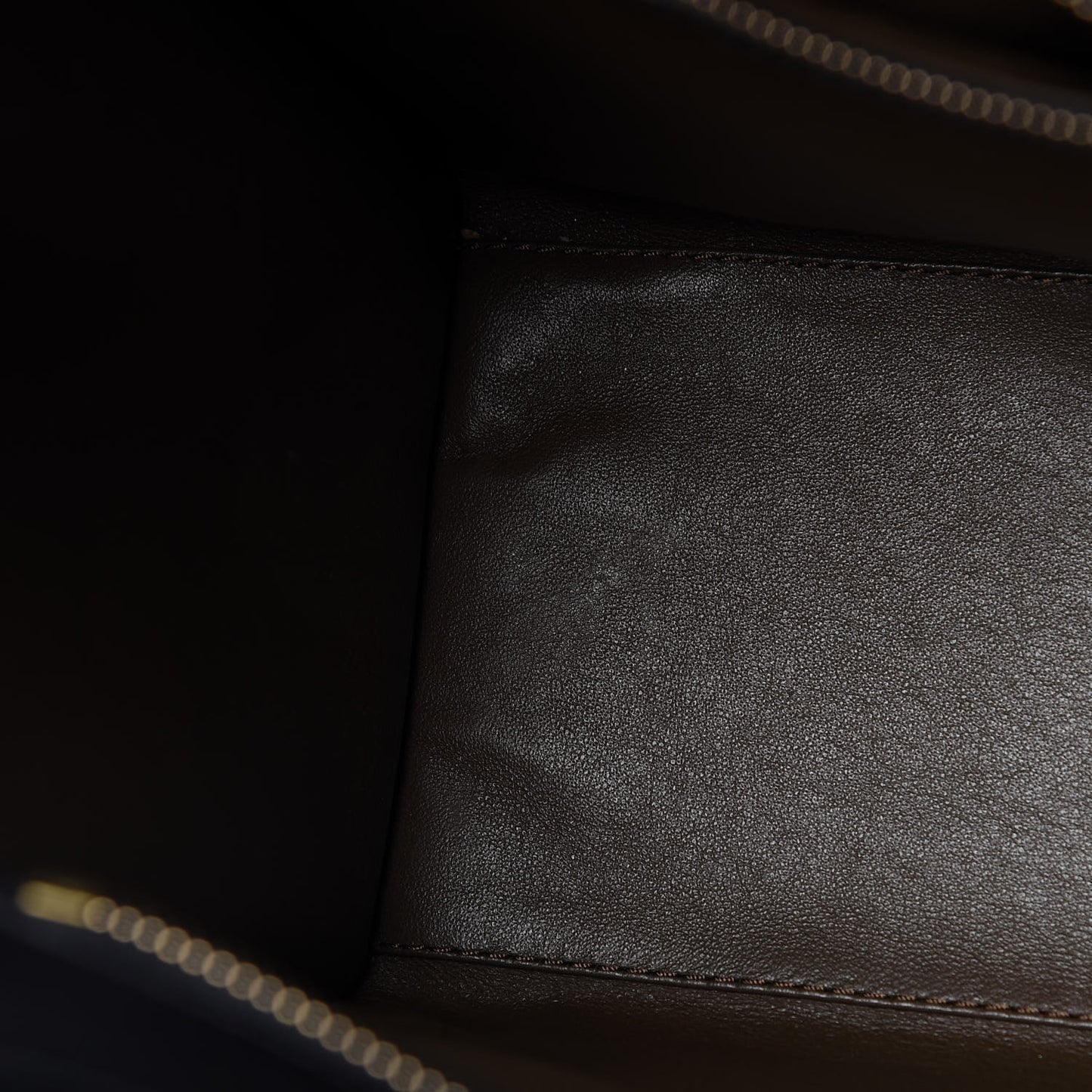 Calfskin Nubuck Suede Micro Tri-Color Luggage Blue