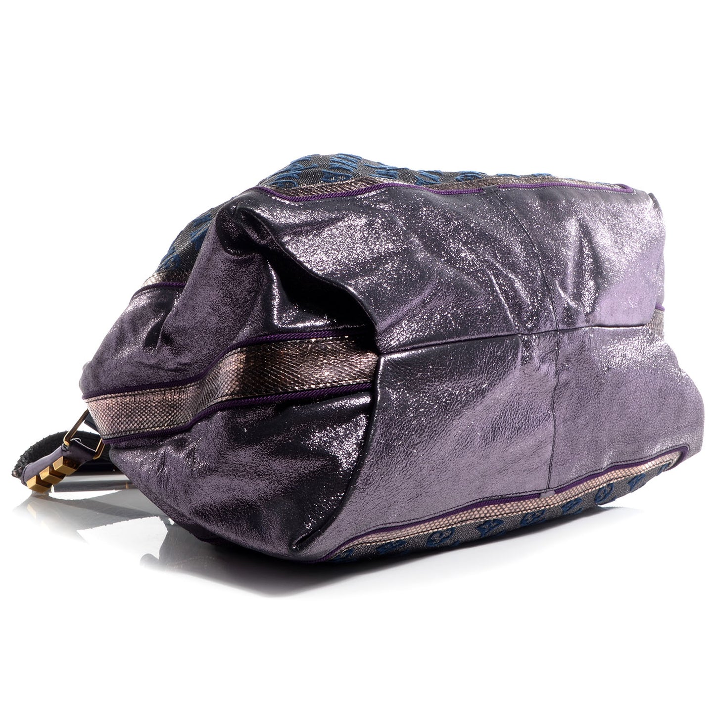 Monogram Lurex Bluebird