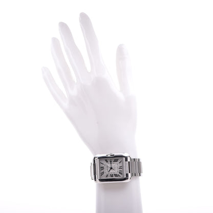 Cartier Stainless Steel Tank Anglaise Automatic Watch 2 of 6