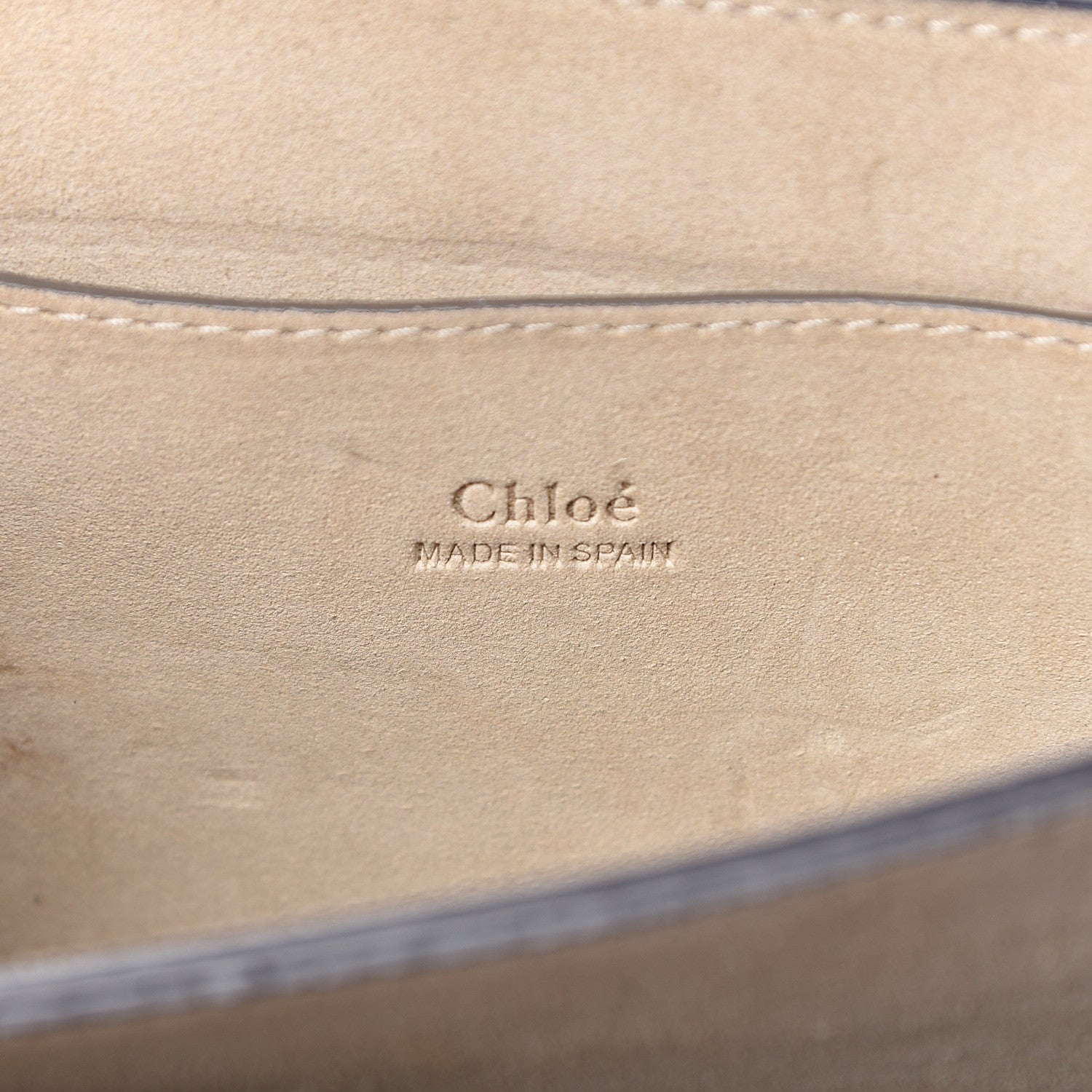 Chloe Suede Calfskin Small Faye Shoulder Bag Motty Grey 6 of 18