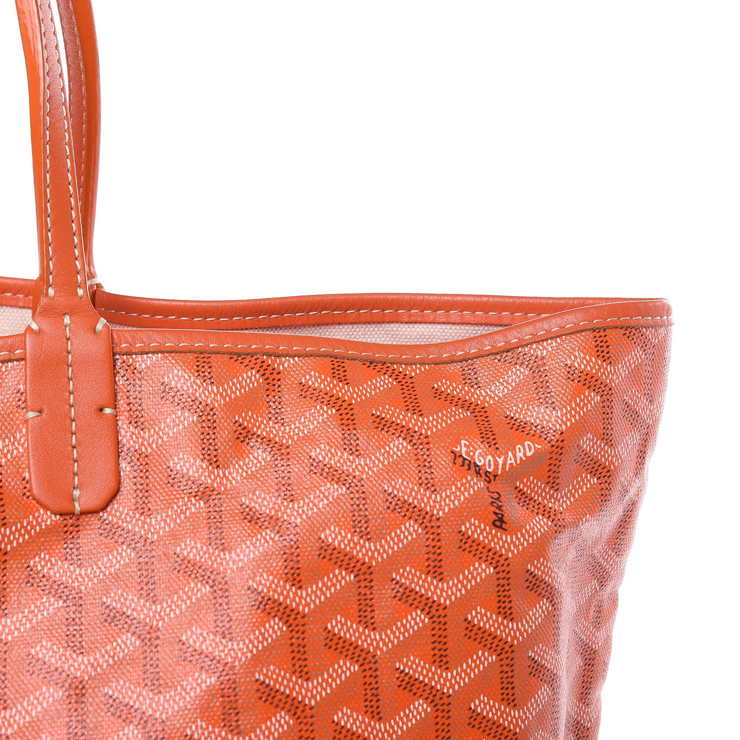 Goyard Goyardine Saint Louis PM Orange 11 of 14
