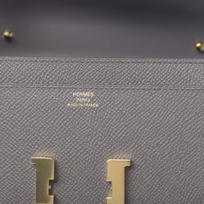 Hermes Epsom Constance Long To Go Wallet Etain 8 of 11
