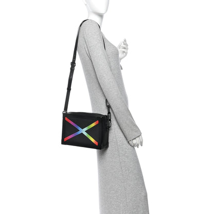 Louis Vuitton Taiga Rainbow Mini Soft Trunk Black 2 of 10