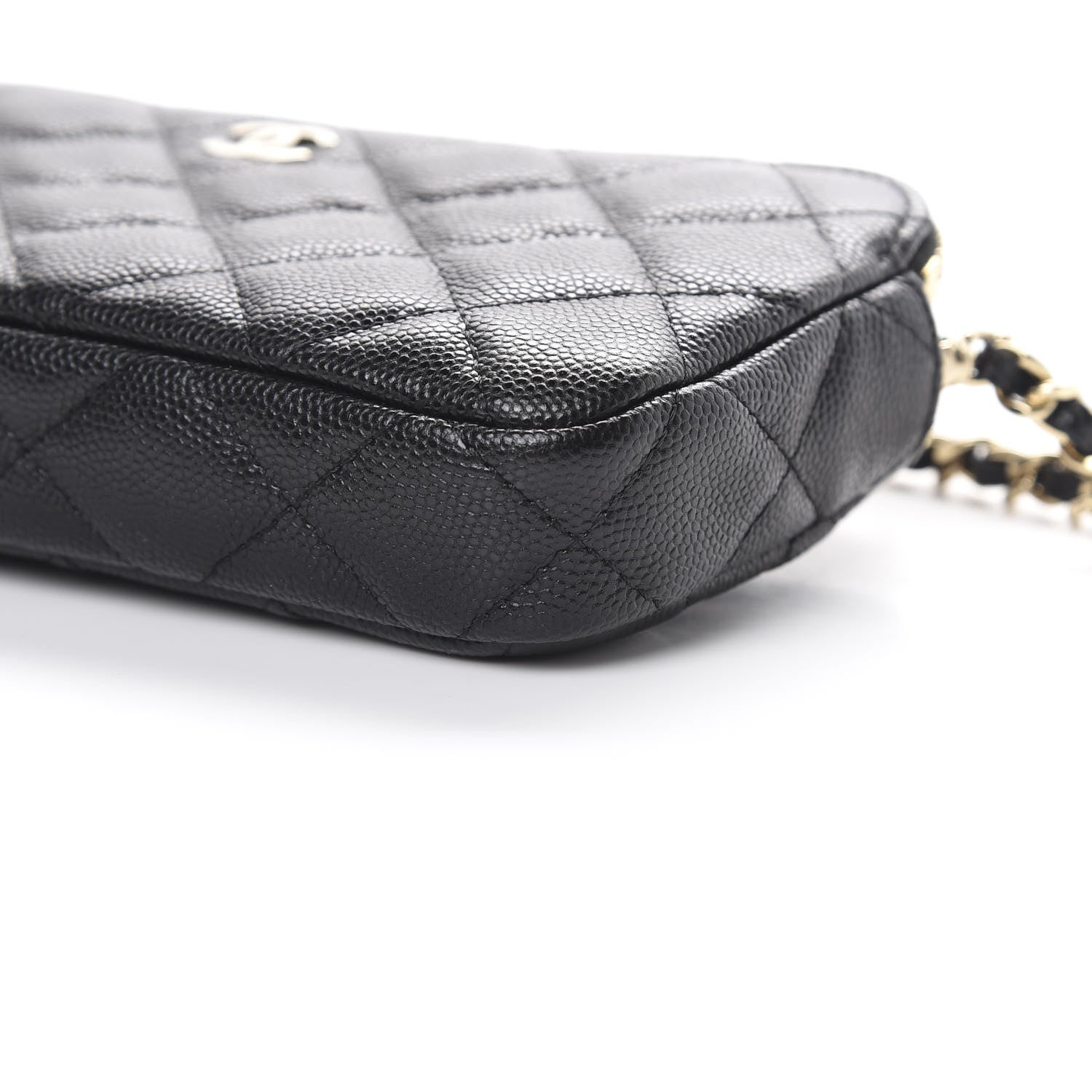 Chanel Caviar Quilted Small Clutch With Chain Black 12 of 13