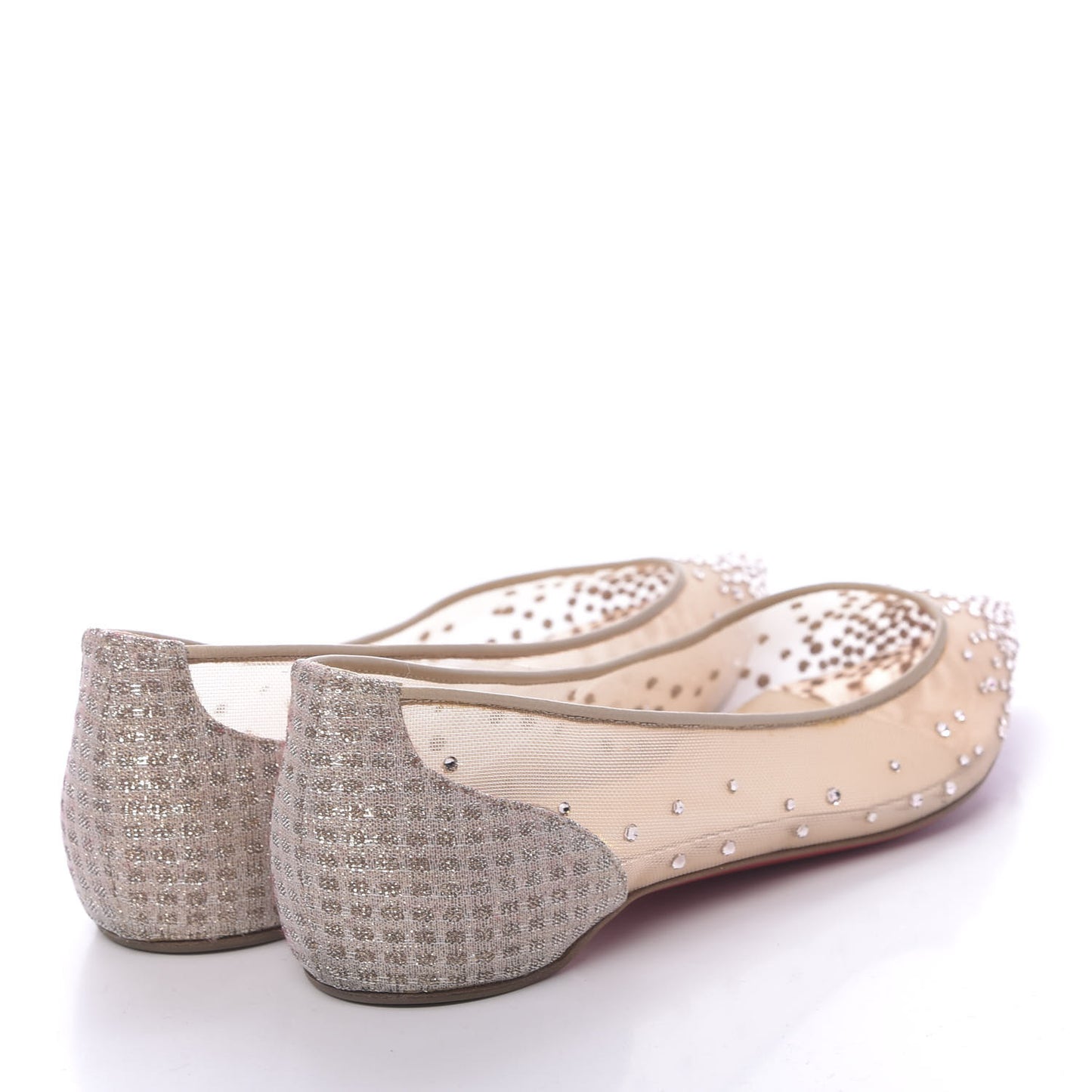 Crystal Strass Follies Flats 37 Crystal