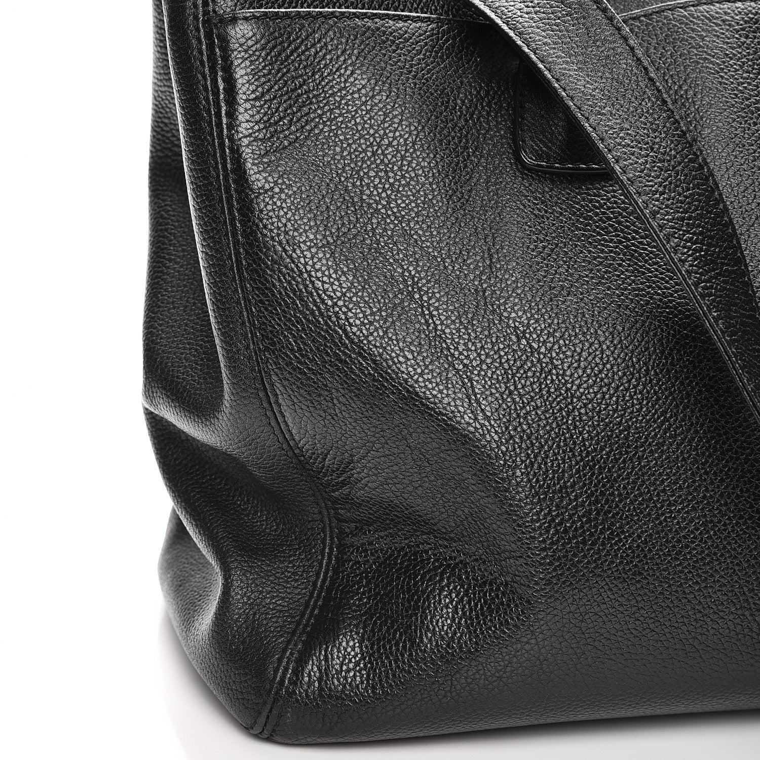 Chanel Calfskin Cerf Shopper Tote Black 13 of 13