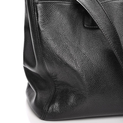 Chanel Calfskin Cerf Shopper Tote Black 13 of 13