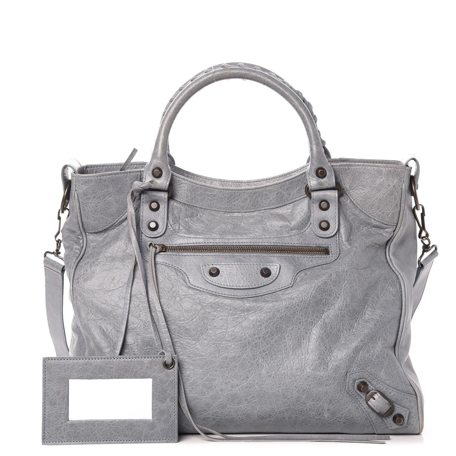 Balenciaga Agneau Classic Hardware Velo Ardoise 1 of 10