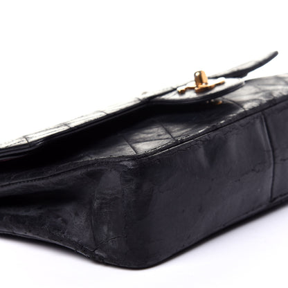 Chanel Lambskin Quilted Small Double Flap Black 9 of 18