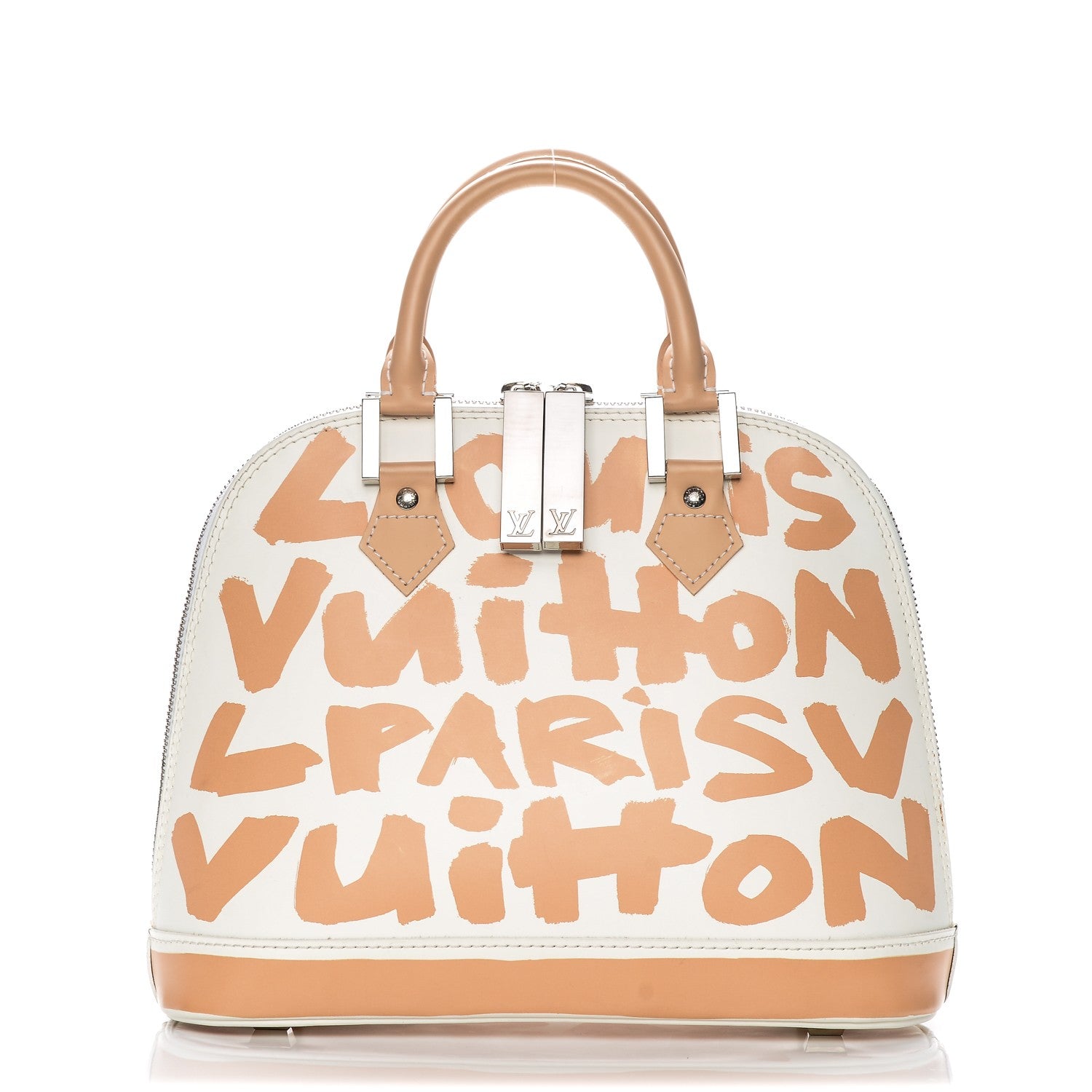 Louis Vuitton Graffiti Alma MM Peach 1 of 20