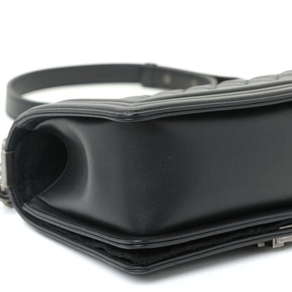 Chanel Calfskin Quilted Medium Boy Flap Black 9 of 18