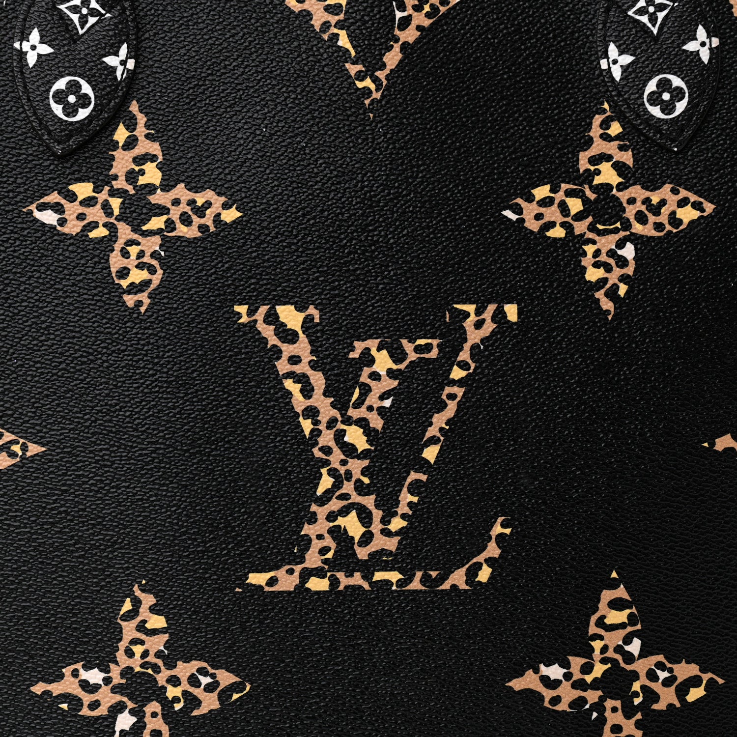 Louis Vuitton Monogram Giant Jungle Neverfull MM Black 8 of 15
