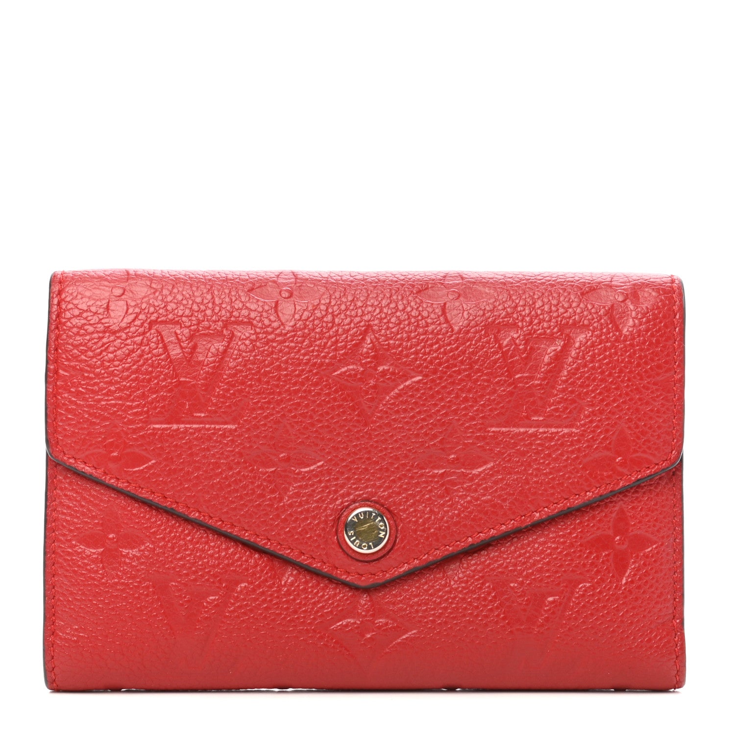Louis Vuitton Empreinte Compact Curieuse Wallet Cherry 1 of 7