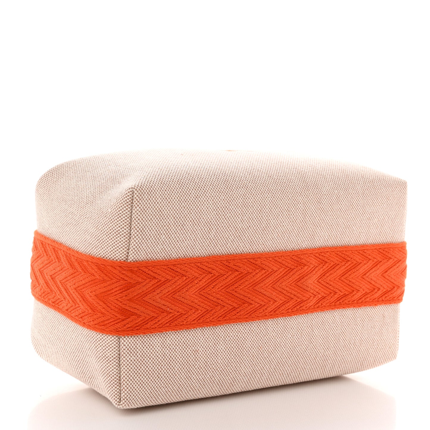 Canvas Small Bride-A-Brac Pouch Natural Orange