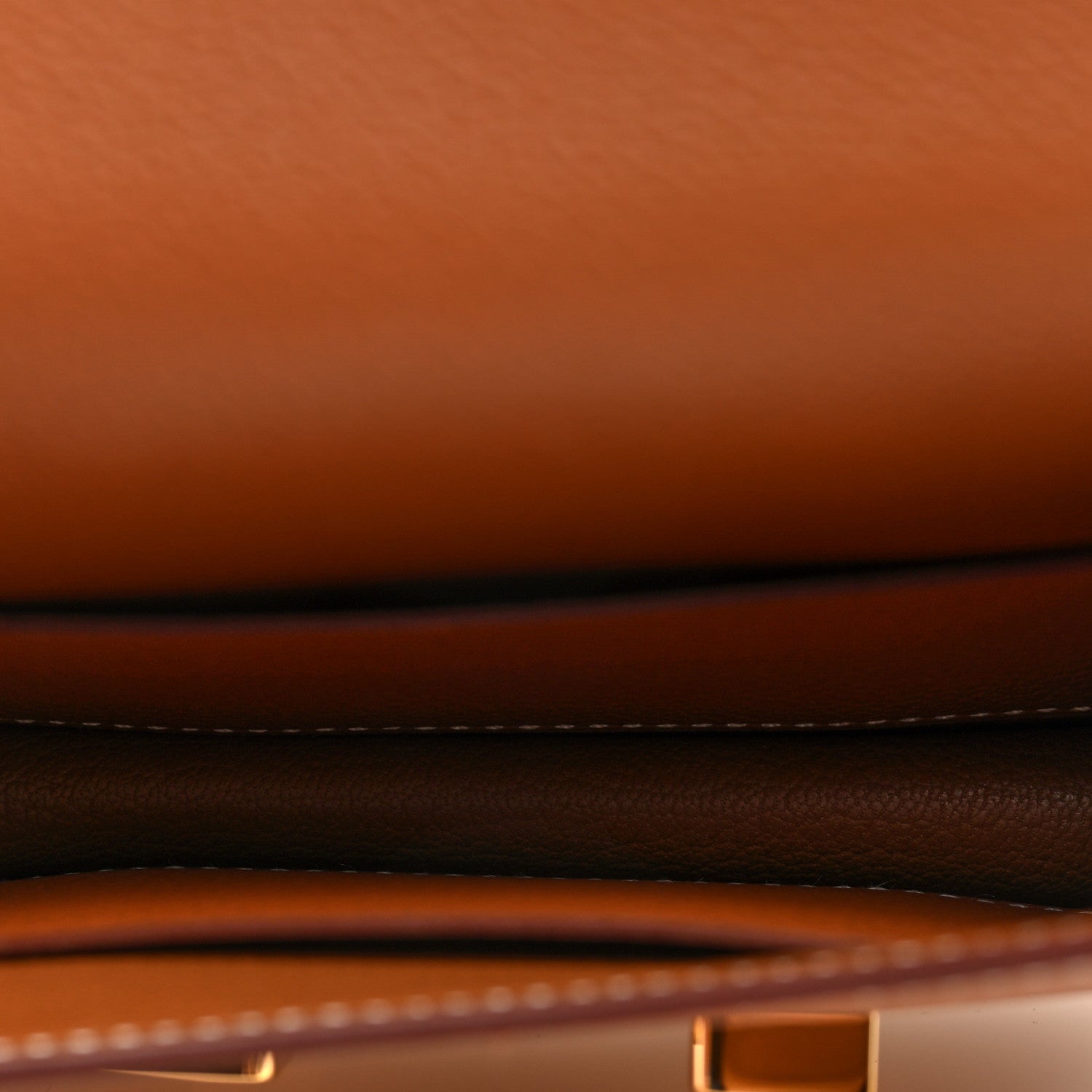 Hermes Evercolor Constance Slim Wallet Gold 6 of 9