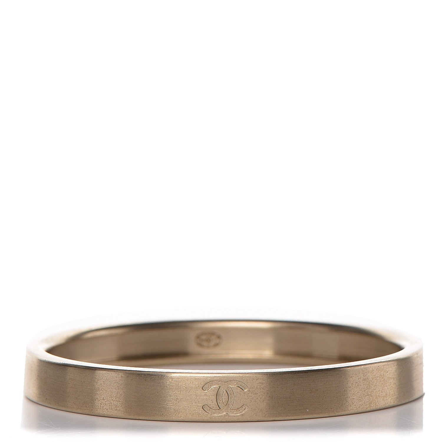 Chanel Metal CC Bangle Gold 1 of 4
