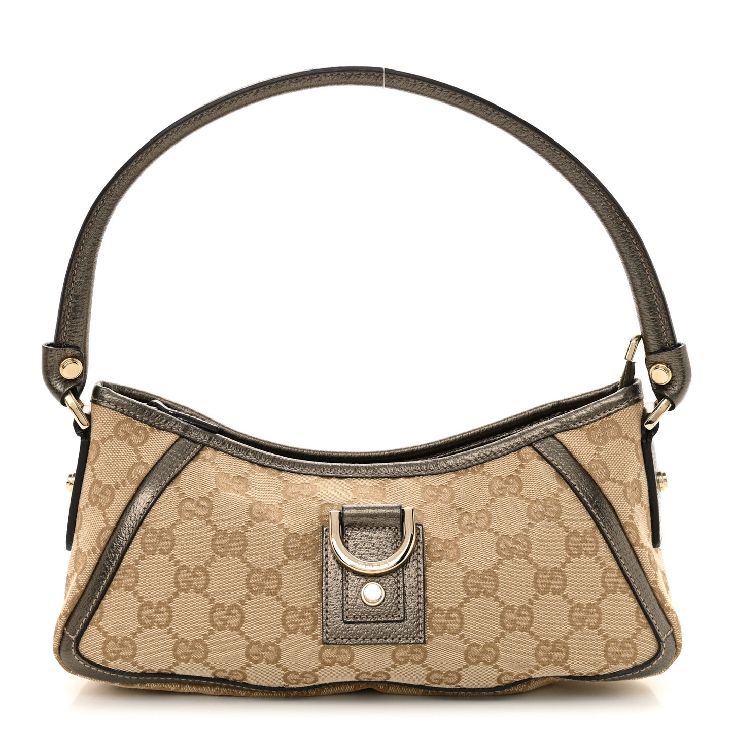 Monogram D Ring Abbey Pochette Pewter
