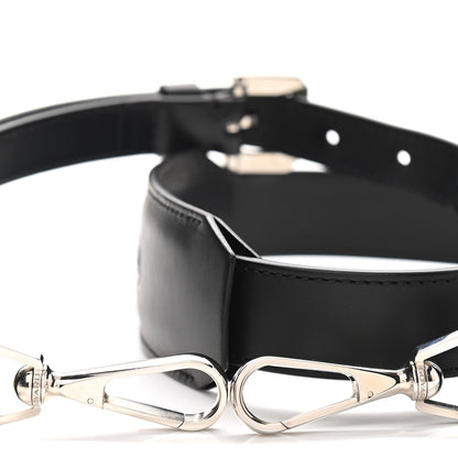 Goyard Calfskin Adjustable Shoulder Strap Black 4 of 8