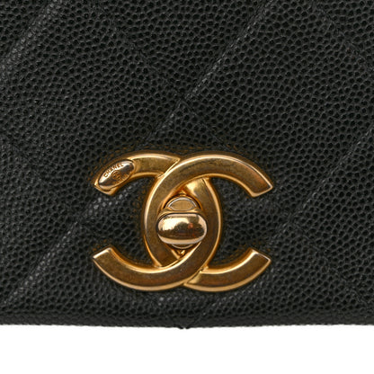 Chanel Caviar Quilted Small Fashion Therapy Flap Bag Black 11 of 11