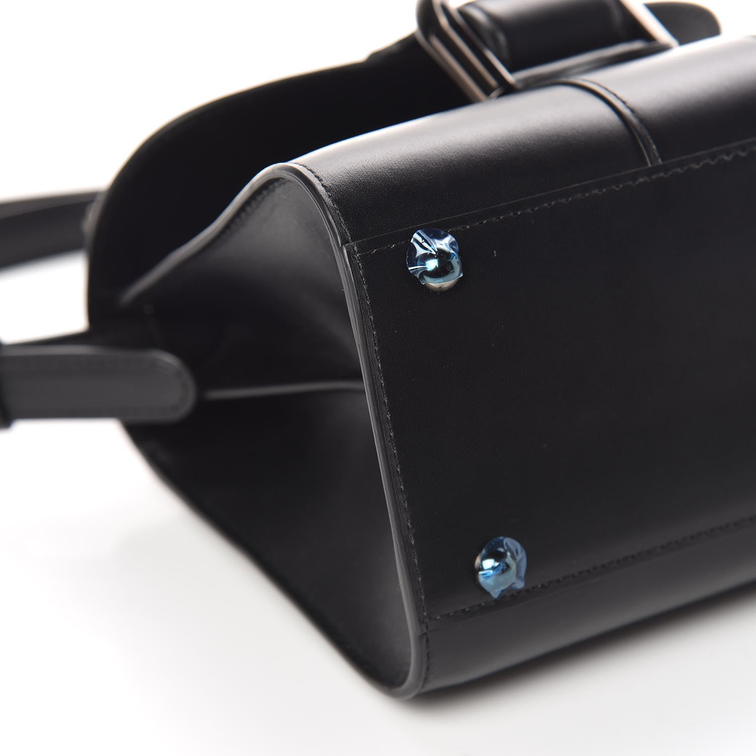 Delvaux Box Calfskin Mini Brillant Satchel Black 8 of 9