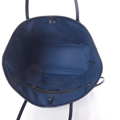 Louis Vuitton Monogram Escale Neverfull MM Blue 5 of 10