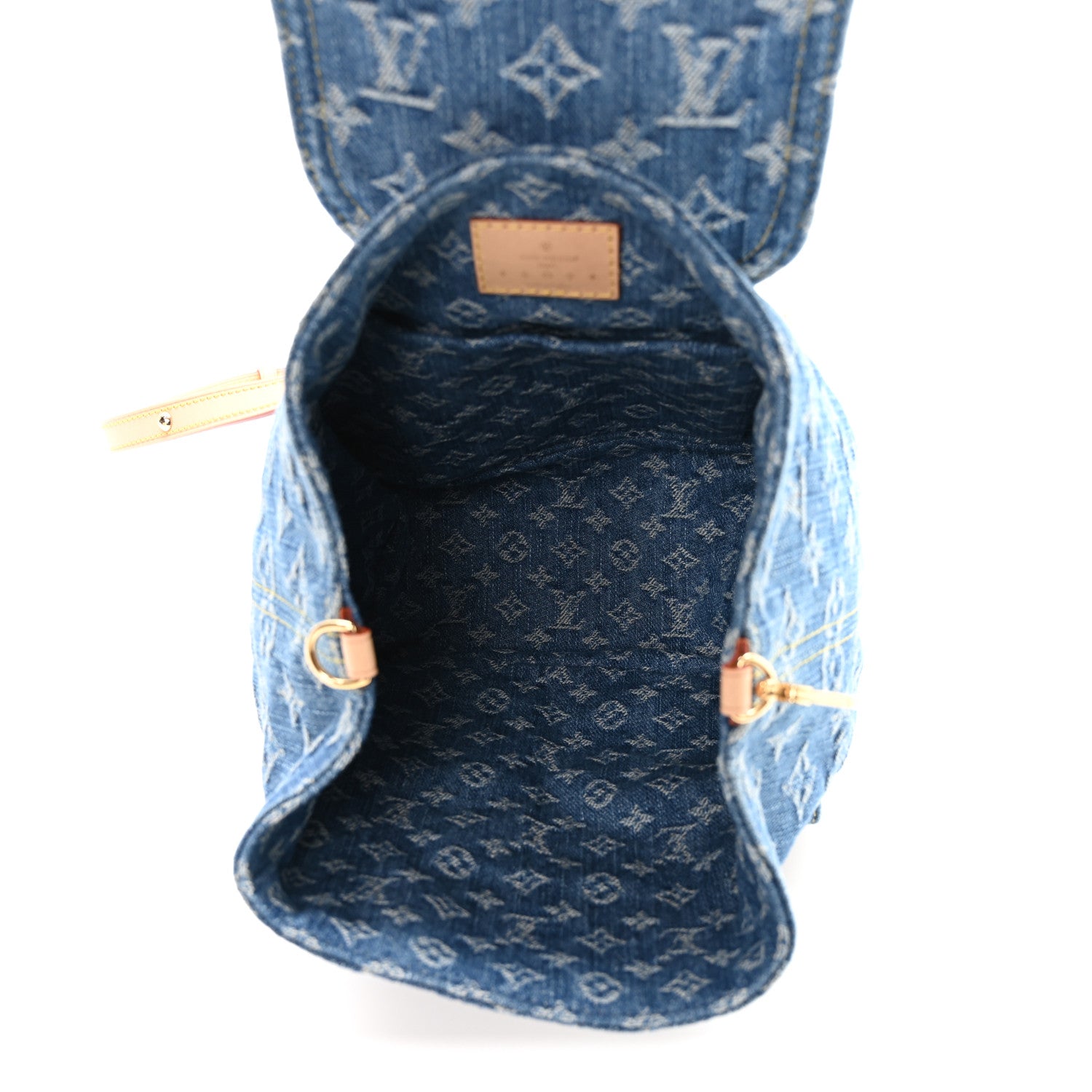 Louis Vuitton Denim Venice Backpack Blue 4 of 8