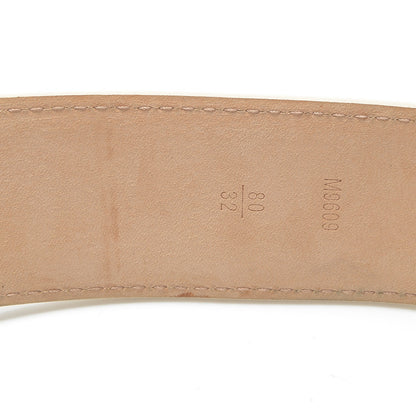 Louis Vuitton Damier Azur 40mm LV Initiales Belt 80 32 8 of 9
