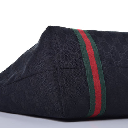 Gucci Monogram Medium Jolicoeur Tote Black 13 of 17