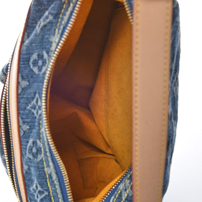 Louis Vuitton Monogram Denim Baggy PM Blue 7 of 9