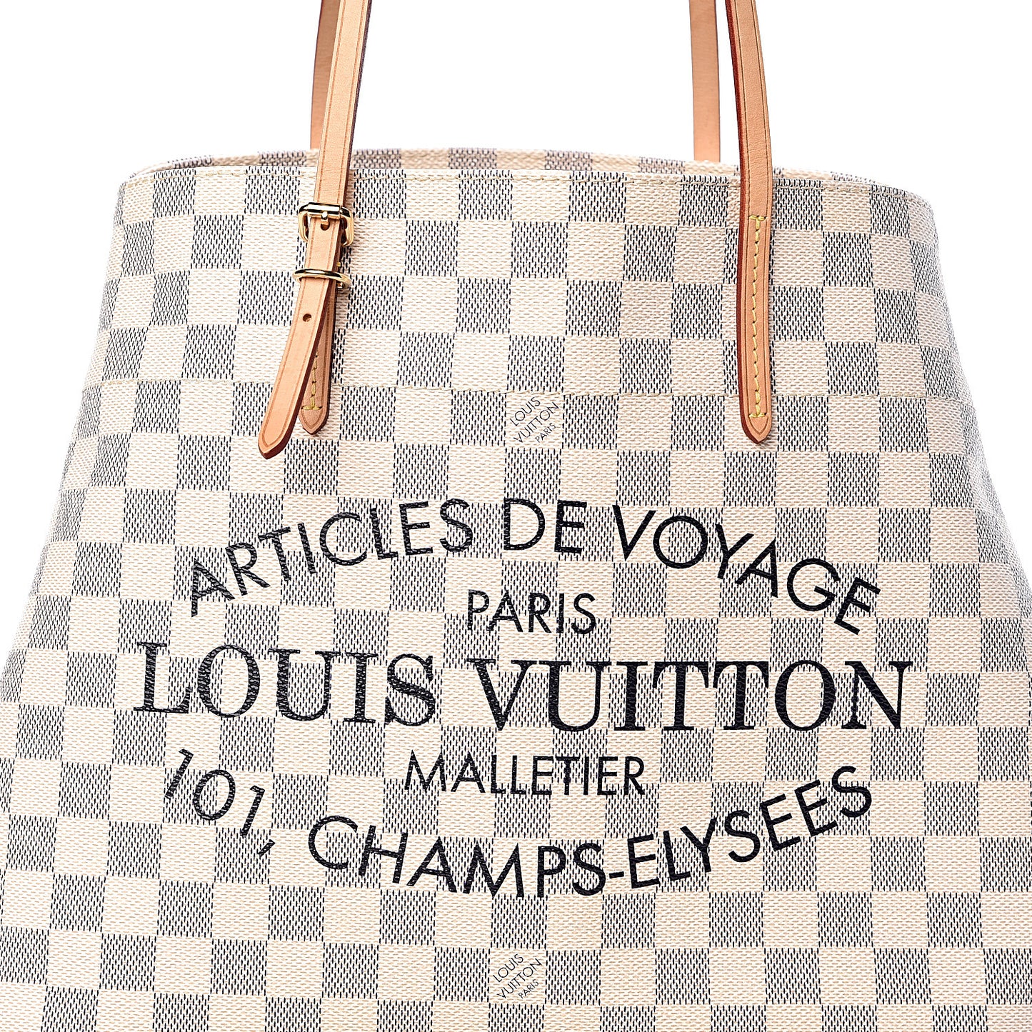 Damier Azur Cabas Adventure MM