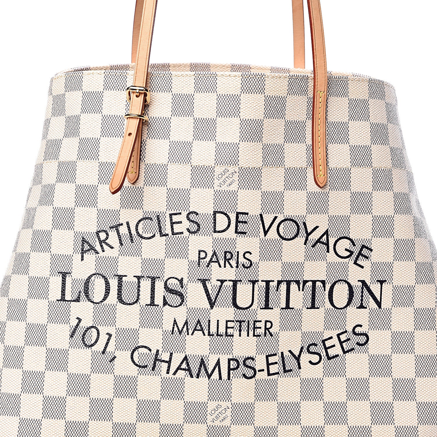 Louis Vuitton Damier Azur Cabas Adventure MM 10 of 10